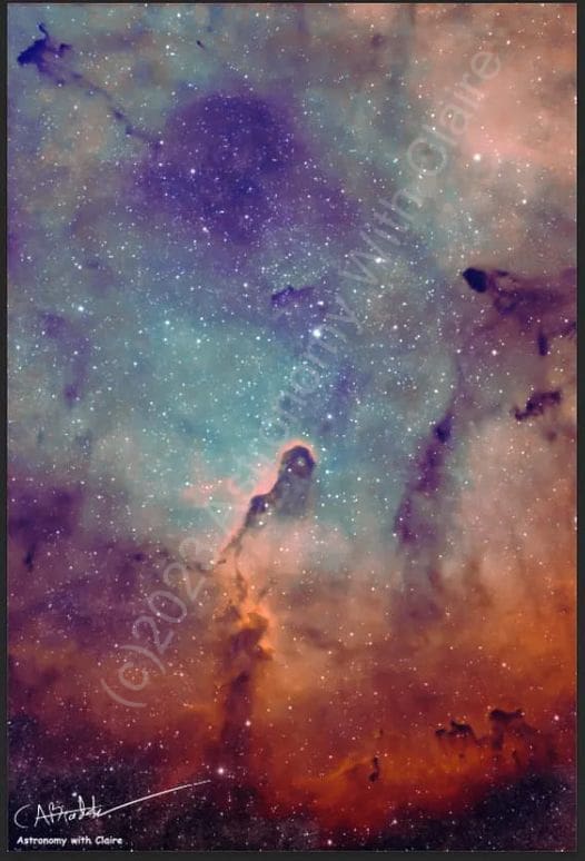 Tile 1: Elephant's Trunk Nebula (prints)